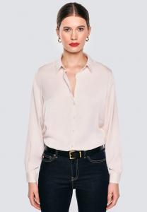 Блуза Big Star Button-down blouse, Weiß/White