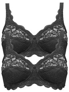 SUSA Бюстгальтер-майка 'Latina' в черном цвете