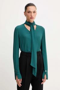 Рубашка Patrizia Pepe, бирюзовый