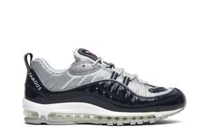 Кроссовки Nike Supreme x Air Max 98 Obsidian, синий
