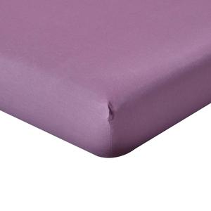 Простыня на резинке Homescapes, 140x190 см, фиолетовый