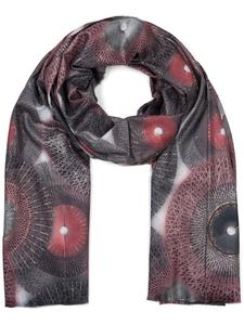 Шарф styleBREAKER, цвет grau/altrose