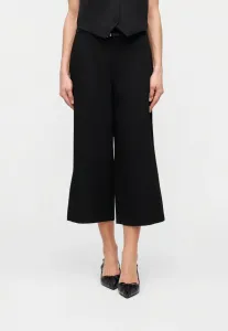 Широкие брюки-кюлоты vmelma с поясом Vero Moda, Black