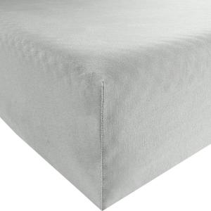 Простыня на резинке REDBEST 200984, серебро - 140-160 х 200 см