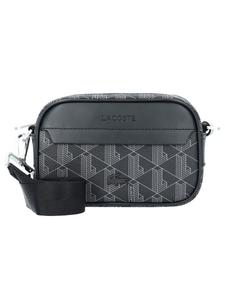 Lacoste Сумка через плечо The Blend 20 см, полностью покрытая монограммой цвета нуар-гри