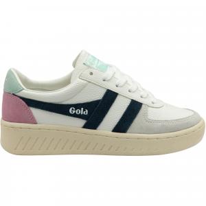 Женские классические повседневные туфли Grandslam Trident Gola, White/Navy/Surf