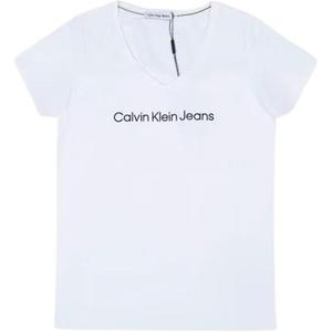 Обычная футболка женская Calvin Klein, белый