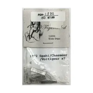 Спахи, Шассер, Вольтижер, Figurehead Ships - WWII Ships - Assorted (1:6000) (Noble Miniatures)