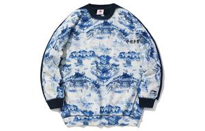 LiNing Мужская синяя толстовка