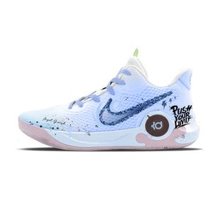 Nike Баскетбольные кроссовки KD Trey 5 IX Deep Sea Illusion Mid top Vintage Unisex Blue Purple