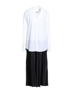 Платье миди Mm6 Maison Margiela, белый
