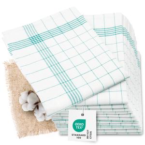 Чайные полотенца набор  Zollner, зеленый