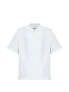 Рубашка с короткими рукавами JIL SANDER, белый