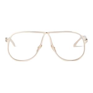 Очки с овальной оправой MIU MIU