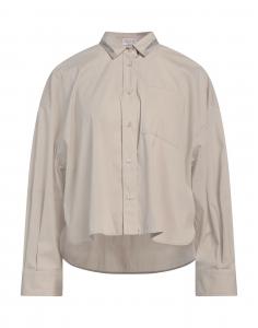 Рубашка Brunello Cucinelli, серо-коричневый