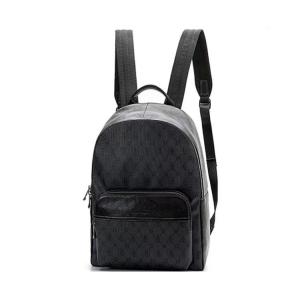 Hush Puppies Верхний слой телячьей кожи ПВХ рюкзак мужской синий, Navy Blue