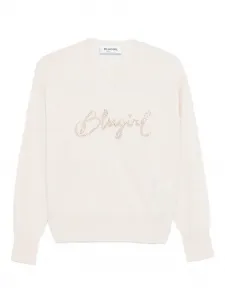 Свитшот с украшением в виде логотипа Blugirl, нейтральный