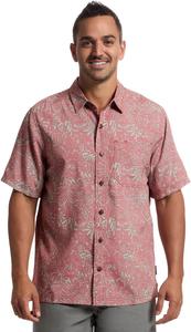 Мужская кофта Camino Pucker с коротким рукавом Royal Robbins, Redwood Yarrow Print