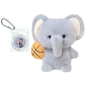 Милые и крутые баскетбольные плюшевые куклы слоники высота 16см AIZIYUO