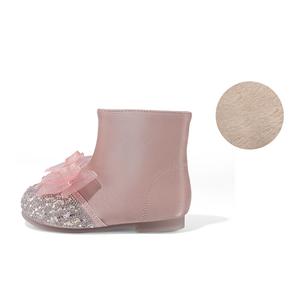 ABC DOUKIDS Высокие детские ботинки для детей ABCdoukids, розовый