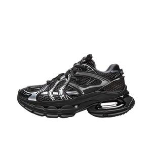 Водонепроницаемые и износостойкие низкие повседневные кроссовки Unisex LiNing, черный