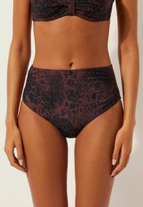 Низ бикини Calzedonia SHINY, Brown/Dark Brown