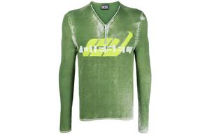 DIESEL Зеленый свитер для мужчин