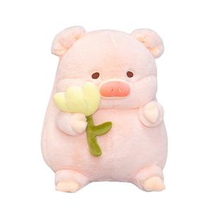 Плюшевая игрушка поросенок плюшевая кукла высота 20см/30см MERCONSER, желтый