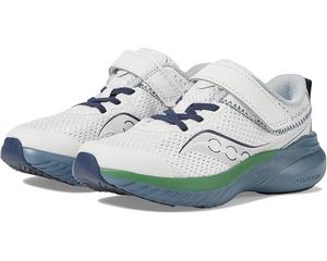 Кроссовки Saucony Kids Kinvara 14 A/C Sneakers, цвет Grey/Blue/Green