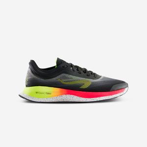 КРОССОВКИ МУЖСКИЕ KIPRUN KD500 2 - ЧЕРНЫЕ/РОЗОВЫЕ/ЖЕЛТЫЕ Kiprun