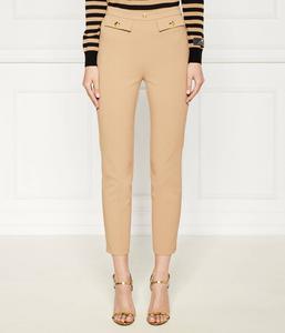 Брюки Slim fit Elisabetta Franchi, коричневый