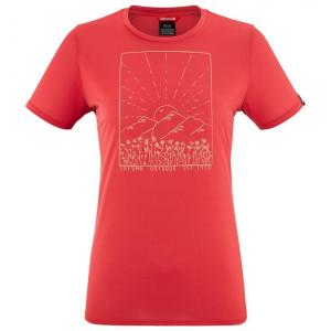 Футболка для походов, корпоративная, терракотовая Lafuma