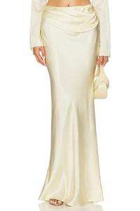 Макси-юбка Enza Camila Coelho, butter yellow