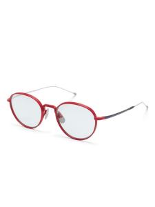 Круглые очки Thom Browne Eyewear, белый