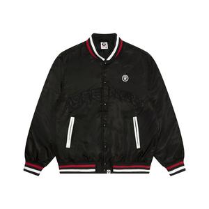Aape Куртка-бомбер с нашивкой логотипа, Black BKX