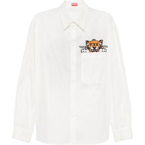 Рубашка Happy Tiger KENZO, белый