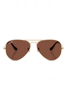 Солнцезащитные очки-авиаторы Ray-Ban, золотистый
