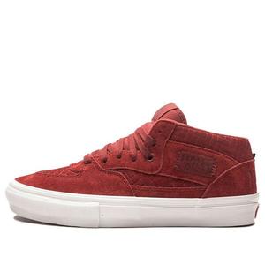 Кроссовки skate half cab mid-top sneakers red Vans, красный