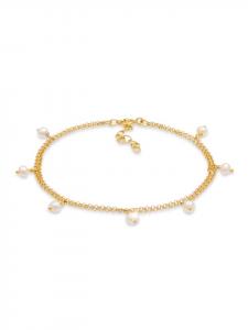 Elli Браслет из серебра 925 пробы с золотым покрытием