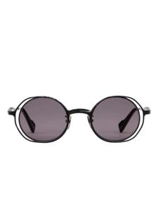Солнцезащитные очки Mask H10 в круглой оправе Kuboraum, черный