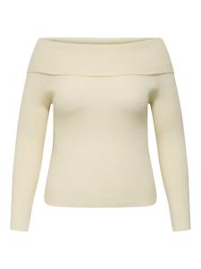 Свитер ONLY Carmakoma CARKatia, светло-серый