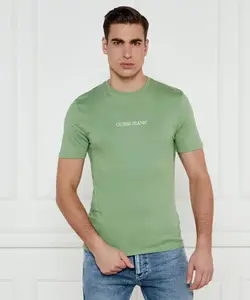Футболка Embro Regular fit Guess Jeans, зеленый