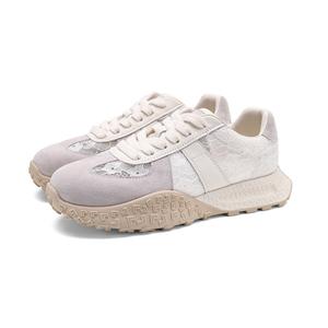 Амортизирующие, износостойкие, низкие немецкие армейские кроссовки для женщин FOXER, Beige