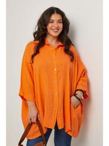 Рубашка Curvy Lady, оранжевый