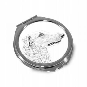 Борзая, Русский волкодав Зеркало карманное Inna Marka