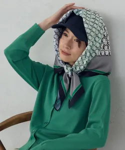 Однотонный шарф с монограммой Comme Ca Ism, цвет Navy