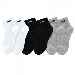 Носочки унисекс Black White Gray LINING, 6 Pack (черный, белый, серый)