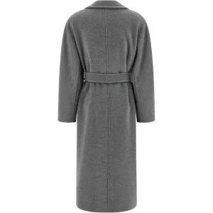 MaxMara Пальто женское серое Moderate