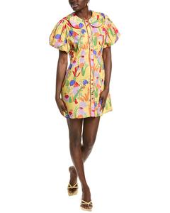 CELESTINE SEI Мини-платье, желтый