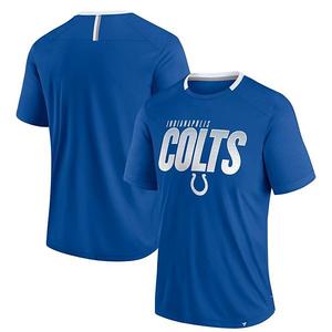 Мужская футболка royal indianapolis colts defender fade slant Fanatics